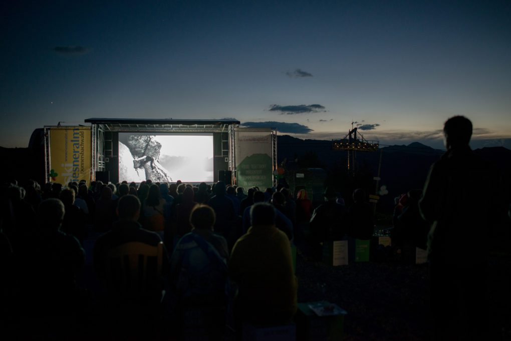 Gipfelerlebnis Riesneralm - Kino am Berg 2017 © Zeiselberger
