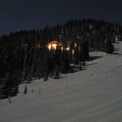 Skigebiet Riesneralm - Donnersbachwald - Nacht-Tourenskilauf