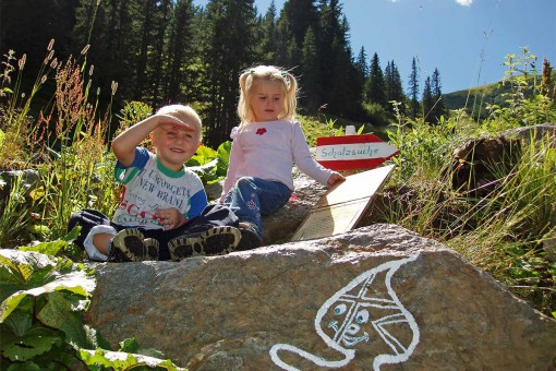 Bergbahnen - Riesneralm - Sommer - Kinderschatzsuche